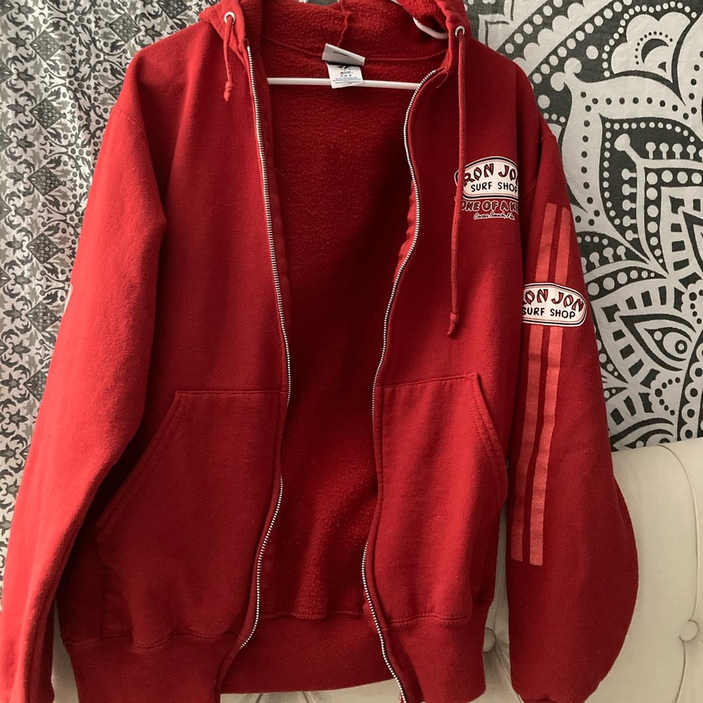 Ron Jon zip up sweatshirt